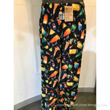 Herr Casual Printed Lounge Pants House Nattkläder